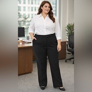 Calvin Klein Black Women's Trousers